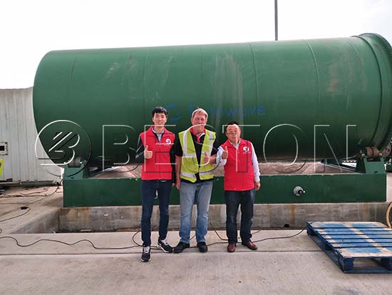 Tyre Pyrolysis Plant in the UK