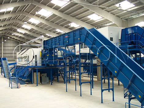 waste sorting plant