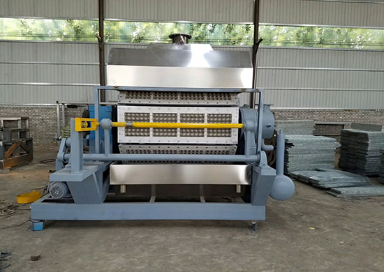 Egg tray machine