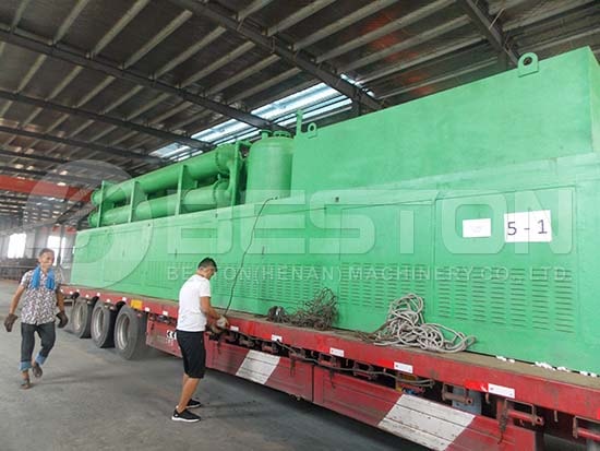 Continuous Tyre Pyrolysis Plant