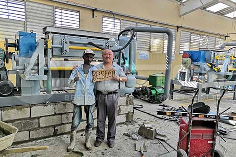 BTF-4-4 Egg Tray Machine in Dominica