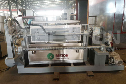 Semi-automatic Egg Tray Machine Shipped to Bolivia