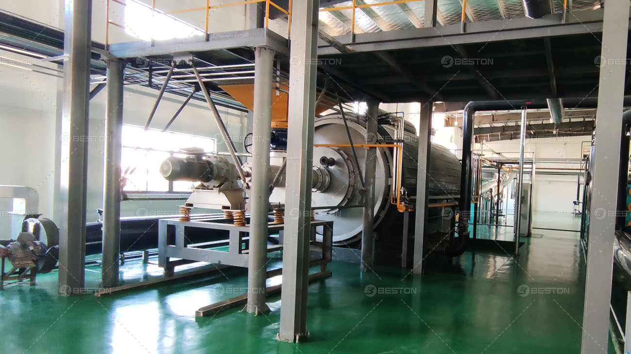 BLJ-16 Oil Sludge Pyrolysis Plant is installed in Hubei, China