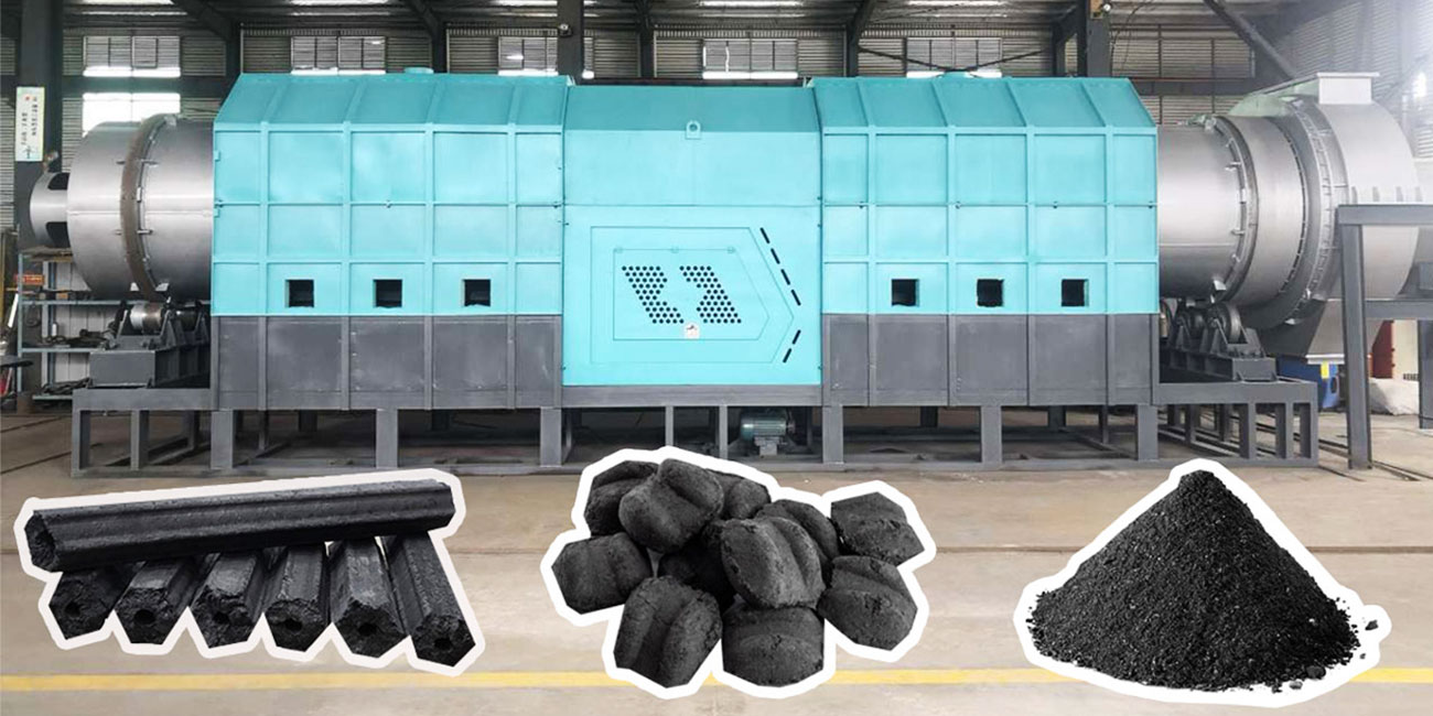 Coconut Shell Charcoal Machine - Make Charcoal