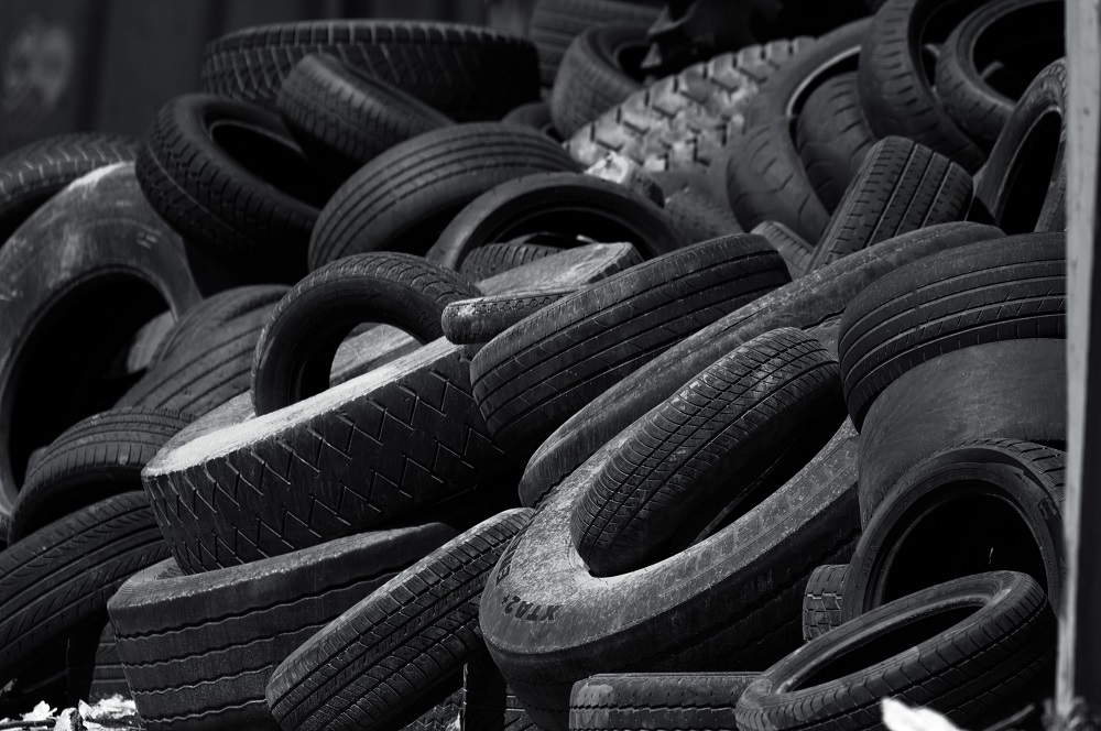 waste tyres
